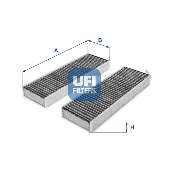 Obrázok Filter vnútorného priestoru UFI  5417200