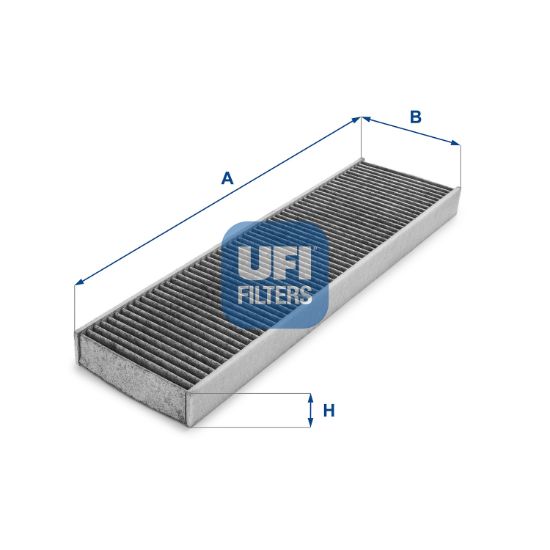 Obrázok Filter vnútorného priestoru UFI  5417500