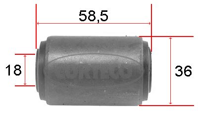 Obrázok Ulożenie riadenia CORTECO  21652450