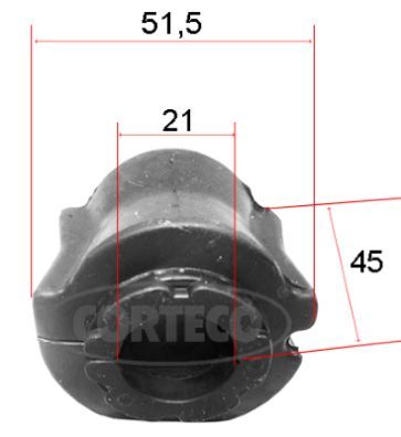 Obrázok Ulożenie priečneho stabilizátora CORTECO  49371817