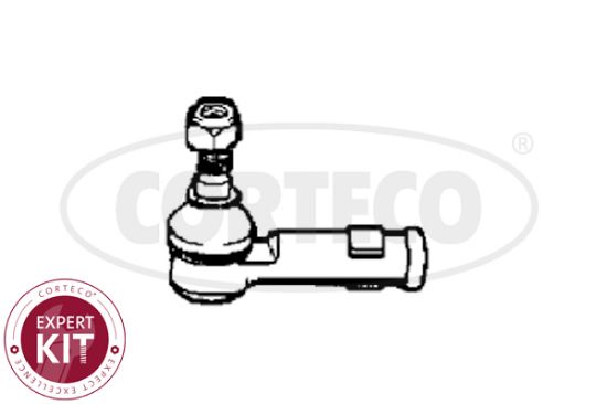 Obrázok Hlava/čap spojovacej tyče riadenia CORTECO  49401506