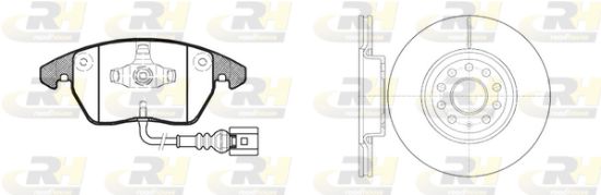 Obrázok Sada bŕzd, Kotúčová brzda ROADHOUSE Dual Kit 8103002