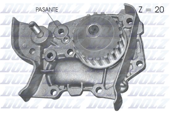 Obrázok Vodné čerpadlo, chladenie motora DOLZ  R314