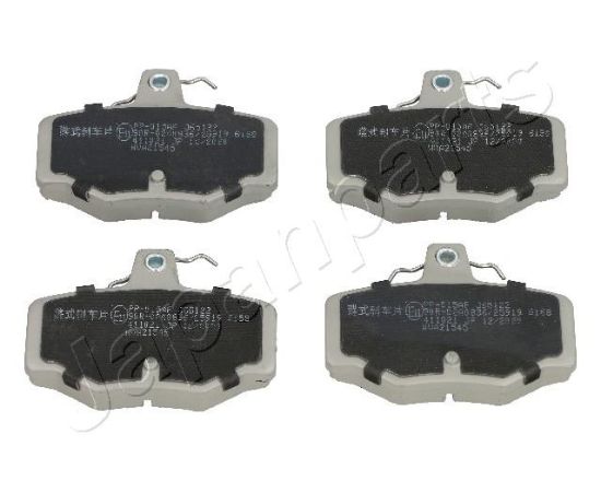 Obrázok Sada brzdových platničiek kotúčovej brzdy JAPANPARTS  PP015AF