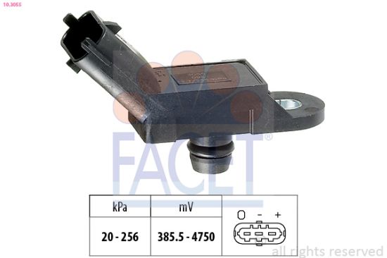 Obrázok Senzor tlaku nastavenia výżky FACET Made in Italy - OE Equivalent 103055