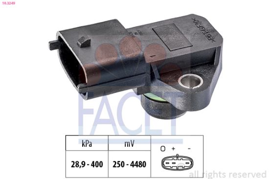 Obrázok Senzor tlaku nastavenia výżky FACET Made in Italy - OE Equivalent 103249