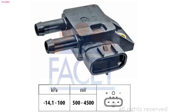 Obrázok Senzor tlaku nastavenia výżky FACET Made in Italy - OE Equivalent 103284