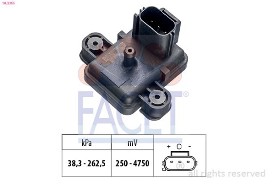 Obrázok Senzor tlaku nastavenia výżky FACET Made in Italy - OE Equivalent 103355