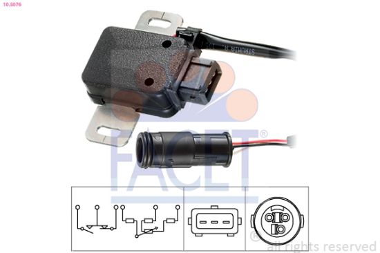Obrázok Lambda sonda FACET Made in Italy - OE Equivalent 107004