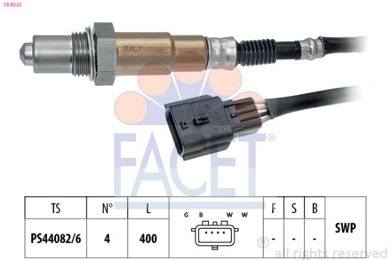 Obrázok Lambda sonda FACET Made in Italy - OE Equivalent 108225