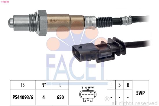 Obrázok Lambda sonda FACET Made in Italy - OE Equivalent 108509