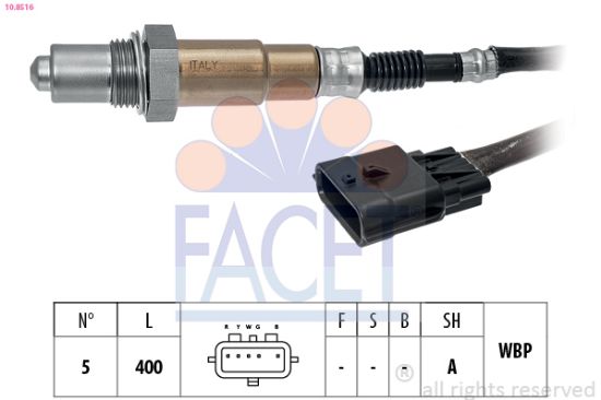 Obrázok Lambda sonda FACET Made in Italy - OE Equivalent 108516