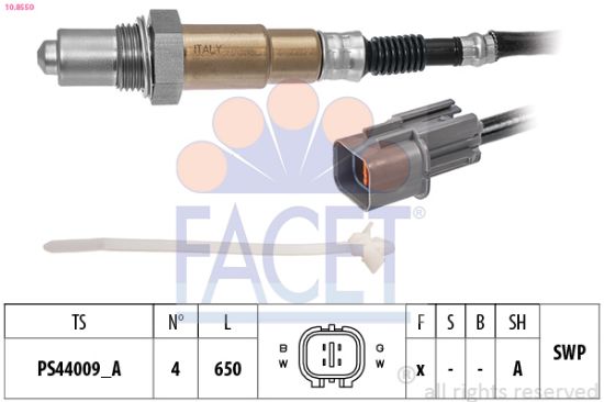 Obrázok Lambda sonda FACET Made in Italy - OE Equivalent 108550
