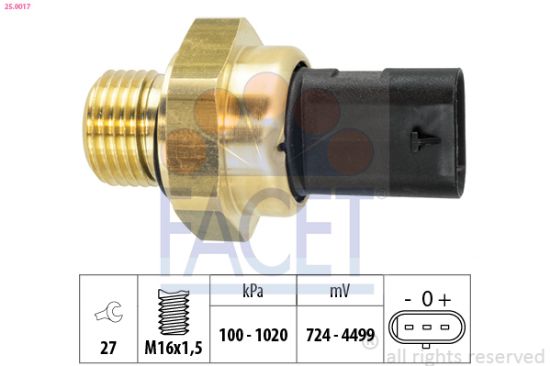 Obrázok Príruba chladenia FACET Made in Italy - OE Equivalent 260031