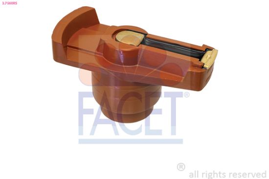 Obrázok Palec (rotor) rozdeľovača zapaľovania FACET Made in Italy - OE Equivalent 37560RS