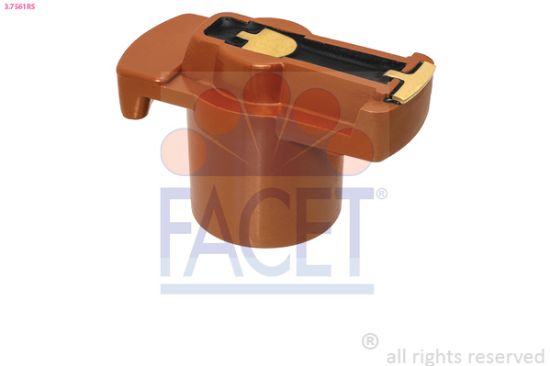 Obrázok Palec (rotor) rozdeľovača zapaľovania FACET Made in Italy - OE Equivalent 37561RS