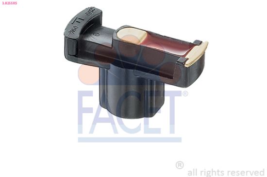 Obrázok Palec (rotor) rozdeľovača zapaľovania FACET Made in Italy - OE Equivalent 38255RS