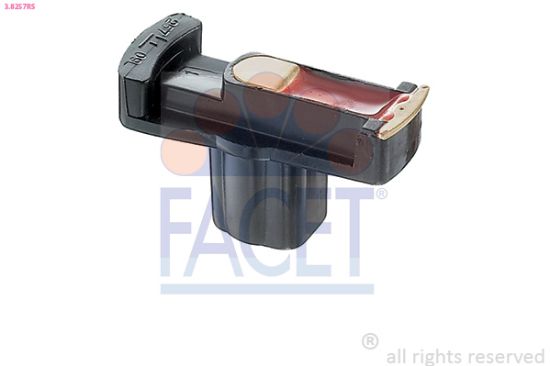 Obrázok Palec (rotor) rozdeľovača zapaľovania FACET Made in Italy - OE Equivalent 38257RS
