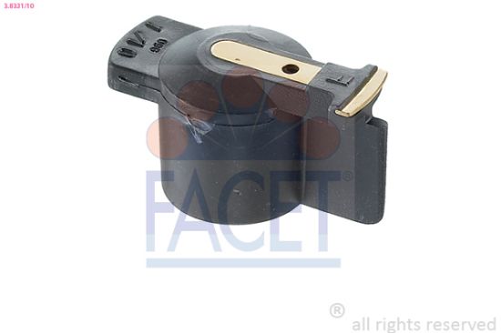 Obrázok Palec (rotor) rozdeľovača zapaľovania FACET Made in Italy - OE Equivalent 3833110