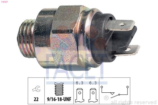 Obrázok Spínač cúvacích svetiel FACET Made in Italy - OE Equivalent 76127