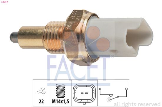 Obrázok Spínač cúvacích svetiel FACET Made in Italy - OE Equivalent 76217