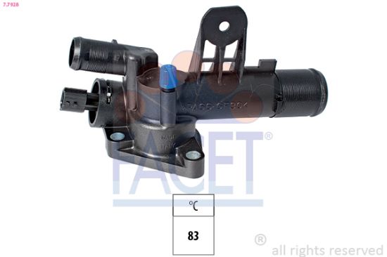 Obrázok Termostat chladenia FACET Made in Italy - OE Equivalent 77928