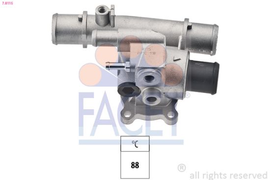 Obrázok Termostat chladenia FACET Made in Italy - OE Equivalent 78115