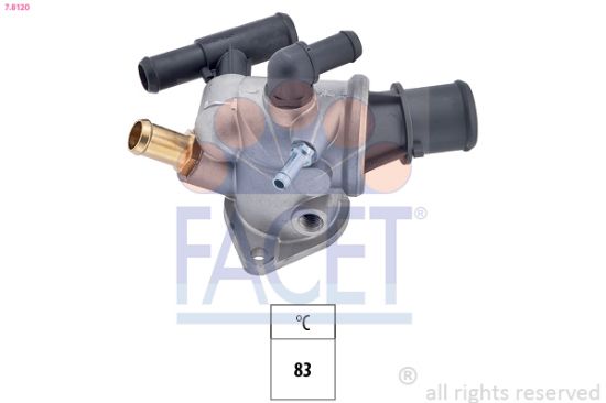 Obrázok Termostat chladenia FACET Made in Italy - OE Equivalent 78120