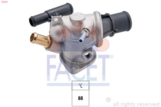 Obrázok Termostat chladenia FACET Made in Italy - OE Equivalent 78121