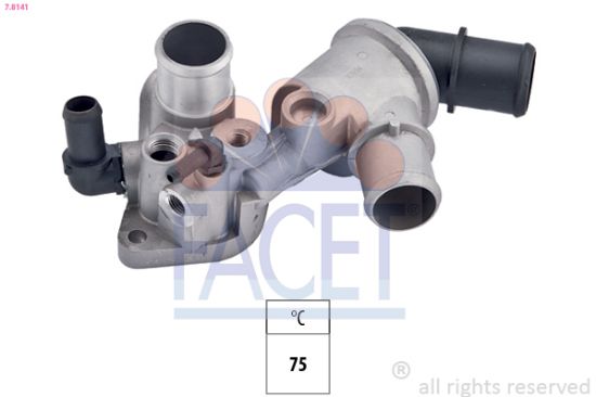Obrázok Termostat chladenia FACET Made in Italy - OE Equivalent 78141