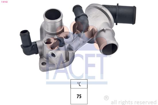Obrázok Termostat chladenia FACET Made in Italy - OE Equivalent 78142