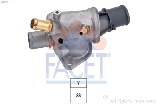 Obrázok Termostat chladenia FACET Made in Italy - OE Equivalent 78149