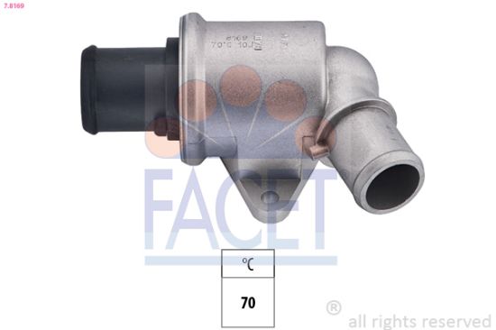 Obrázok Termostat chladenia FACET Made in Italy - OE Equivalent 78169