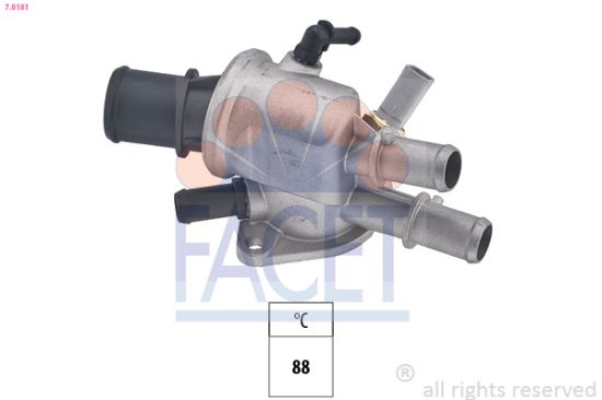 Obrázok Termostat chladenia FACET Made in Italy - OE Equivalent 78181
