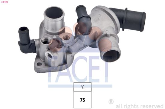 Obrázok Termostat chladenia FACET Made in Italy - OE Equivalent 78193