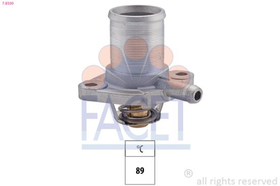 Obrázok Termostat chladenia FACET Made in Italy - OE Equivalent 78330