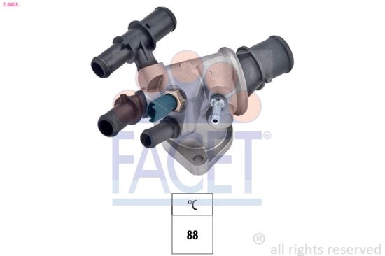 Obrázok Termostat chladenia FACET Made in Italy - OE Equivalent 78405