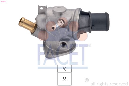 Obrázok Termostat chladenia FACET Made in Italy - OE Equivalent 78411