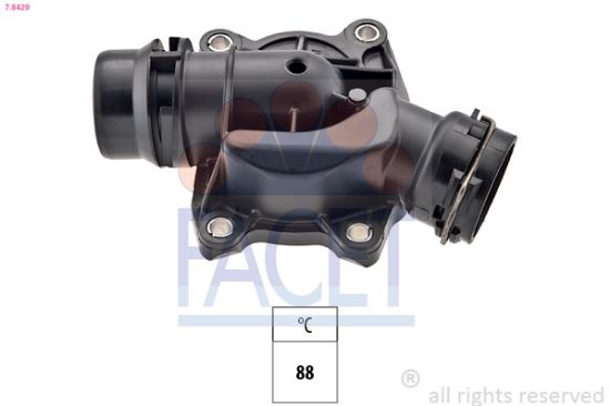 Obrázok Termostat chladenia FACET Made in Italy - OE Equivalent 78429