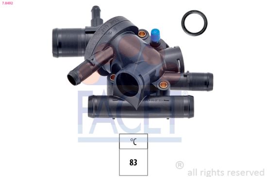 Obrázok Termostat chladenia FACET Made in Italy - OE Equivalent 78492