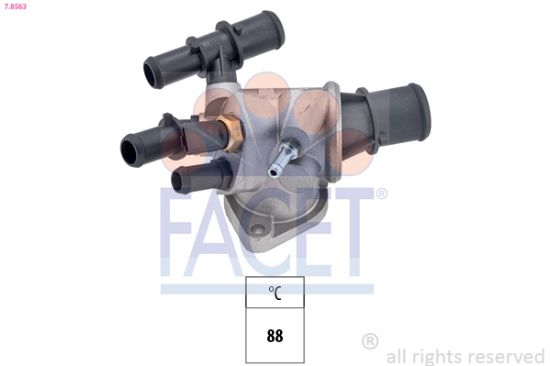 Obrázok Termostat chladenia FACET Made in Italy - OE Equivalent 78563