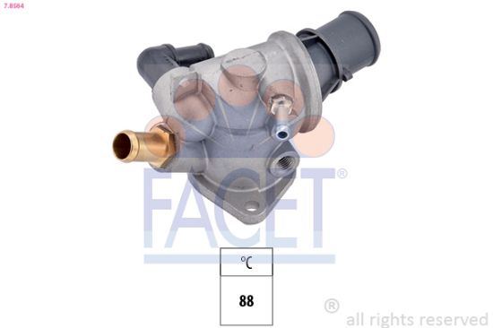 Obrázok Termostat chladenia FACET Made in Italy - OE Equivalent 78564