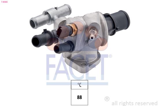 Obrázok Termostat chladenia FACET Made in Italy - OE Equivalent 78565