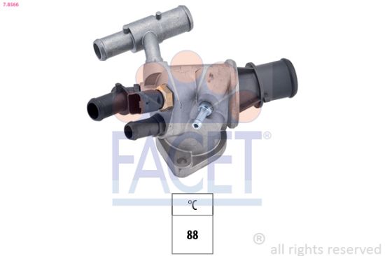 Obrázok Termostat chladenia FACET Made in Italy - OE Equivalent 78566