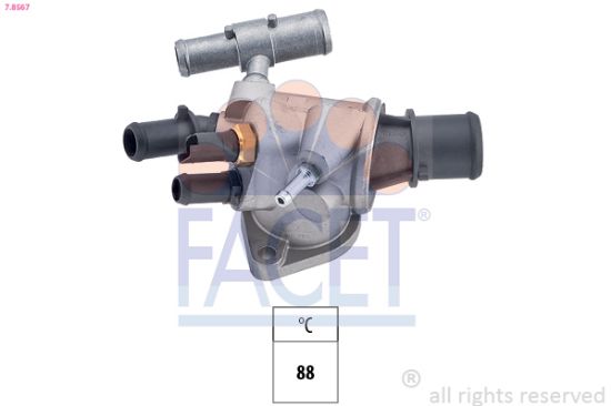 Obrázok Termostat chladenia FACET Made in Italy - OE Equivalent 78567