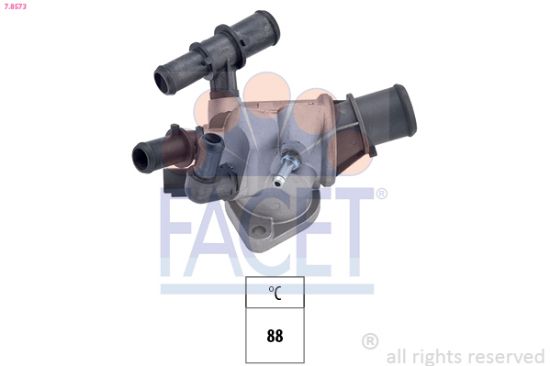 Obrázok Termostat chladenia FACET Made in Italy - OE Equivalent 78573