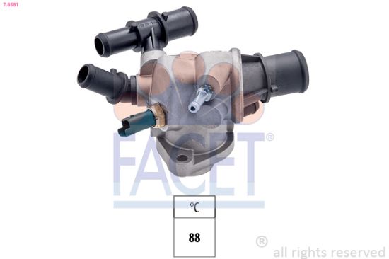 Obrázok Termostat chladenia FACET Made in Italy - OE Equivalent 78581