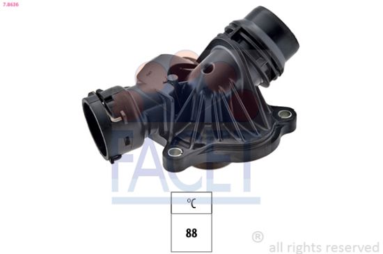 Obrázok Termostat chladenia FACET Made in Italy - OE Equivalent 78636