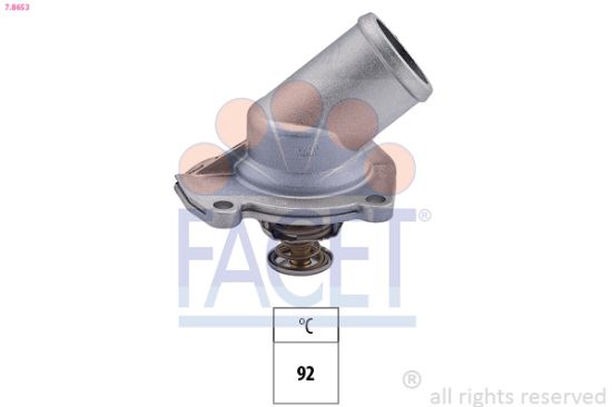 Obrázok Termostat chladenia FACET Made in Italy - OE Equivalent 78653