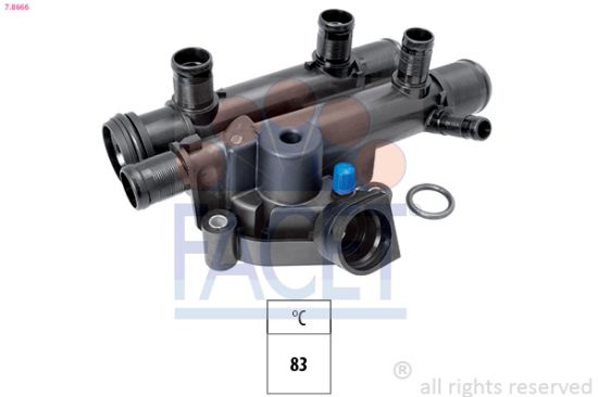 Obrázok Termostat chladenia FACET Made in Italy - OE Equivalent 78666